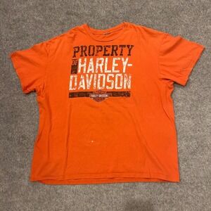 Harley Davidson Surf City California Beach Surf Car T Shirt Adult 2XL